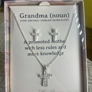 Grandmother Cross Necklace